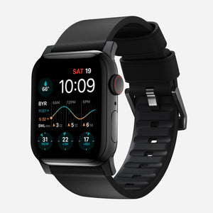 Nomad Active Pro Apple Watch hybride bandje (zwart)