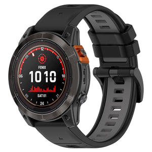 Garmin Tactix 8 - 47mm sport gesp band (zwart/grijs)