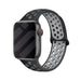 Apple Watch sport band (zwart/grijs) 