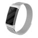 Fitbit Charge 4 Milanese band (zilver)