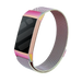 Fitbit Charge 4 Milanese band (regenboog)