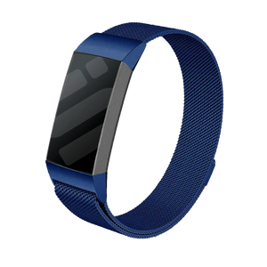 Fitbit Charge 3 Milanese Strap (Blue)