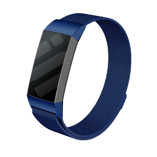 Fitbit Charge 3 Milanese Strap (Blue)