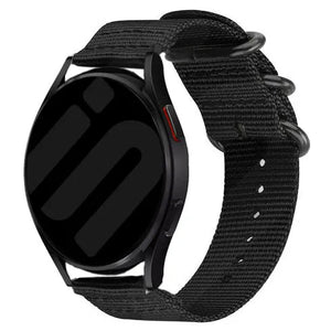 ICE Smart 2.0 Rectangular 1.96 nylon gesp band (zwart)