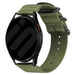 Samsung Galaxy Watch 6 Classic 43mm nylon gesp band (groen)