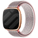 Fitbit Versa 3 nylon bandje (pink sand)