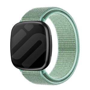 Fitbit Versa 3 Nylon Strap (Mint Green)