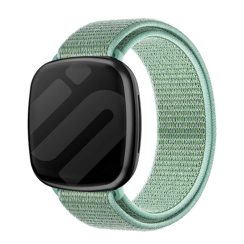 Fitbit Versa 3 Nylon Strap (Mint Green)