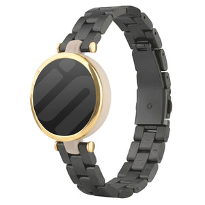 Garmin Lily stalen band (zwart)