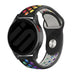 Samsung Galaxy Watch FE sport band (zwart/kleurrijk)