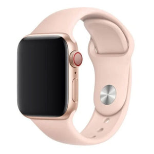 Apple Watch sport bandje (zand roze)