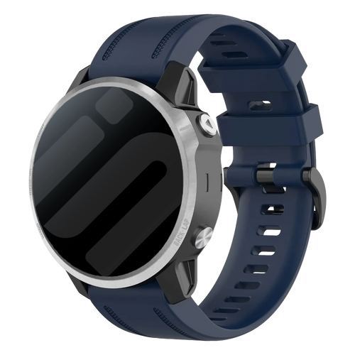 Garmin Descent Mk2S Silicone Strap (Dark Blue)