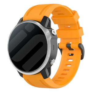Garmin Fenix 9 - 43mm Silicone Strap (Orange)
