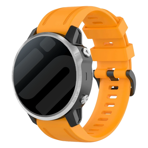Garmin Fenix 9 - 43mm Silicone Strap (Orange)