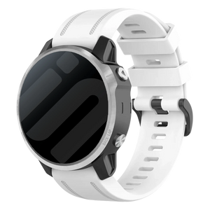 Garmin Descent Mk2S Silicone Strap (White)