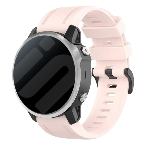 Garmin Descent Mk2S Silicone Strap (Light Pink)