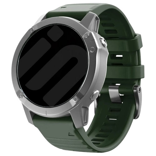 Garmin Instinct 3 - 50mm siliconen bandje (donkergroen)