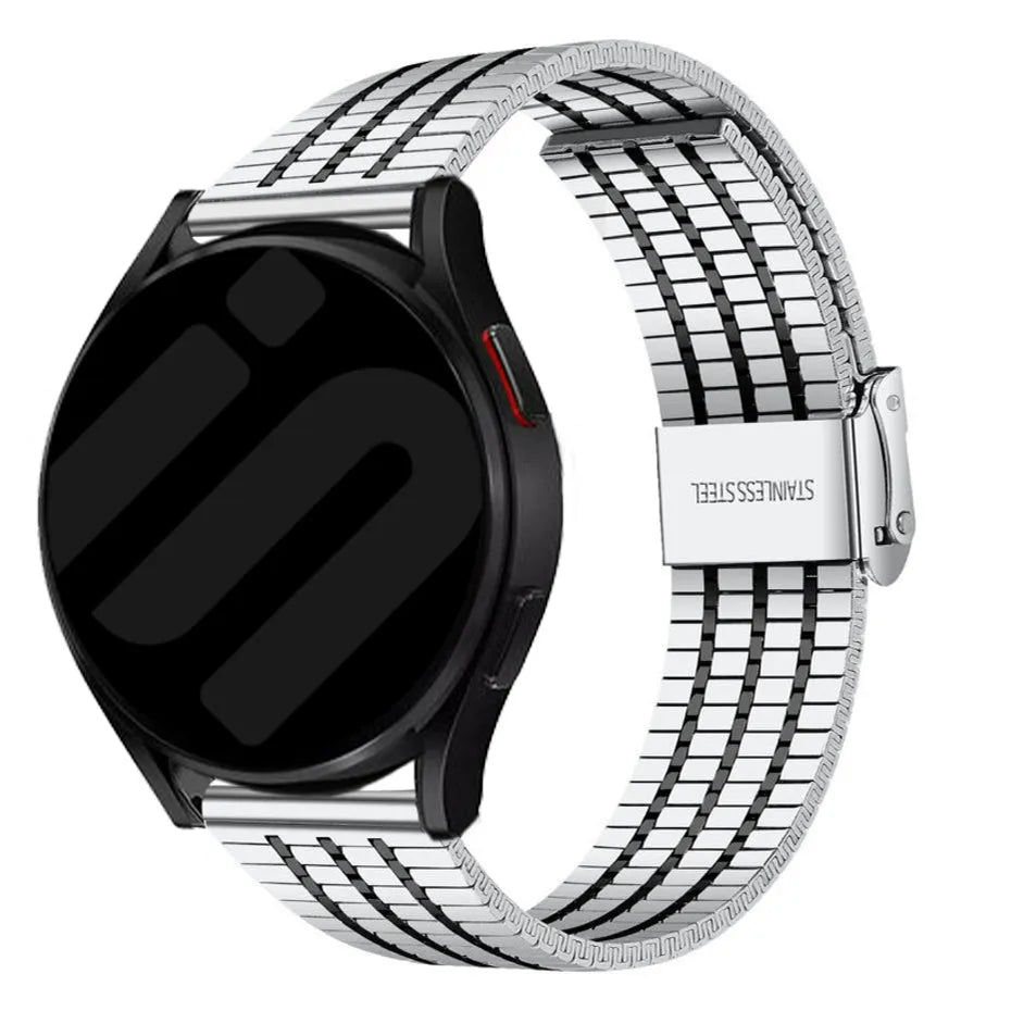 Polar Vantage V3 roestvrij stalen band (zilver/zwart)
