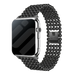 Apple Watch stalen kralen band (zwart)