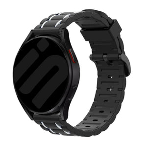 Coros Apex 42mm sport gesp band (zwart/wit)