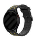 Withings Steel HR - 40mm sport gesp band (zwart/geel)