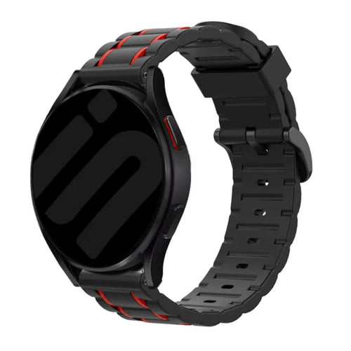 Coros Pace 4 Sport Buckle Strap (Black/Red)