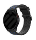 Samsung Galaxy Watch FE sport gesp band (zwart/blauw)