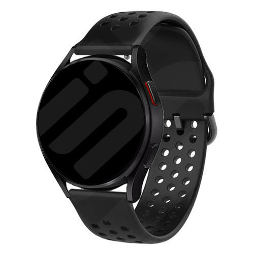 Amazfit GTR 4 siliconen air bandje (zwart)