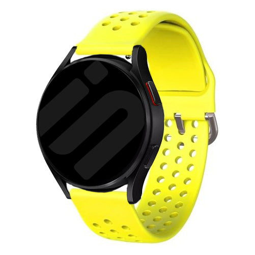 Amazfit Bip U (Pro) silicone air bandje (geel)