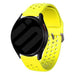 Samsung Galaxy Watch 6 - 44mm siliconen bandje met gaatjes (geel)