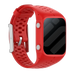 Polar M400 / M430 siliconen bandje (rood)