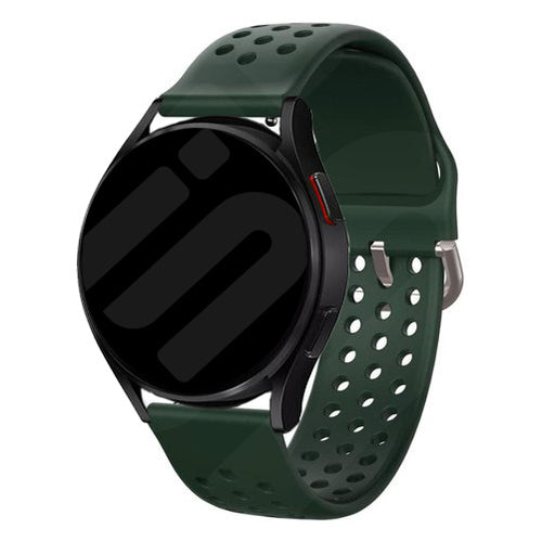 Amazfit Bip U (Pro) silicone air bandje (donkergroen)