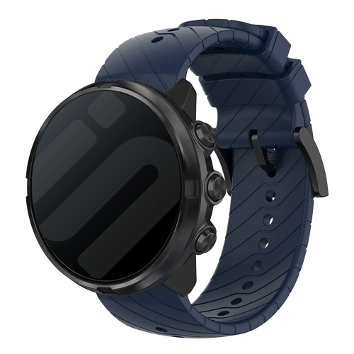 Suunto 9 (Baro) Silicone Strap (Dark Blue)
