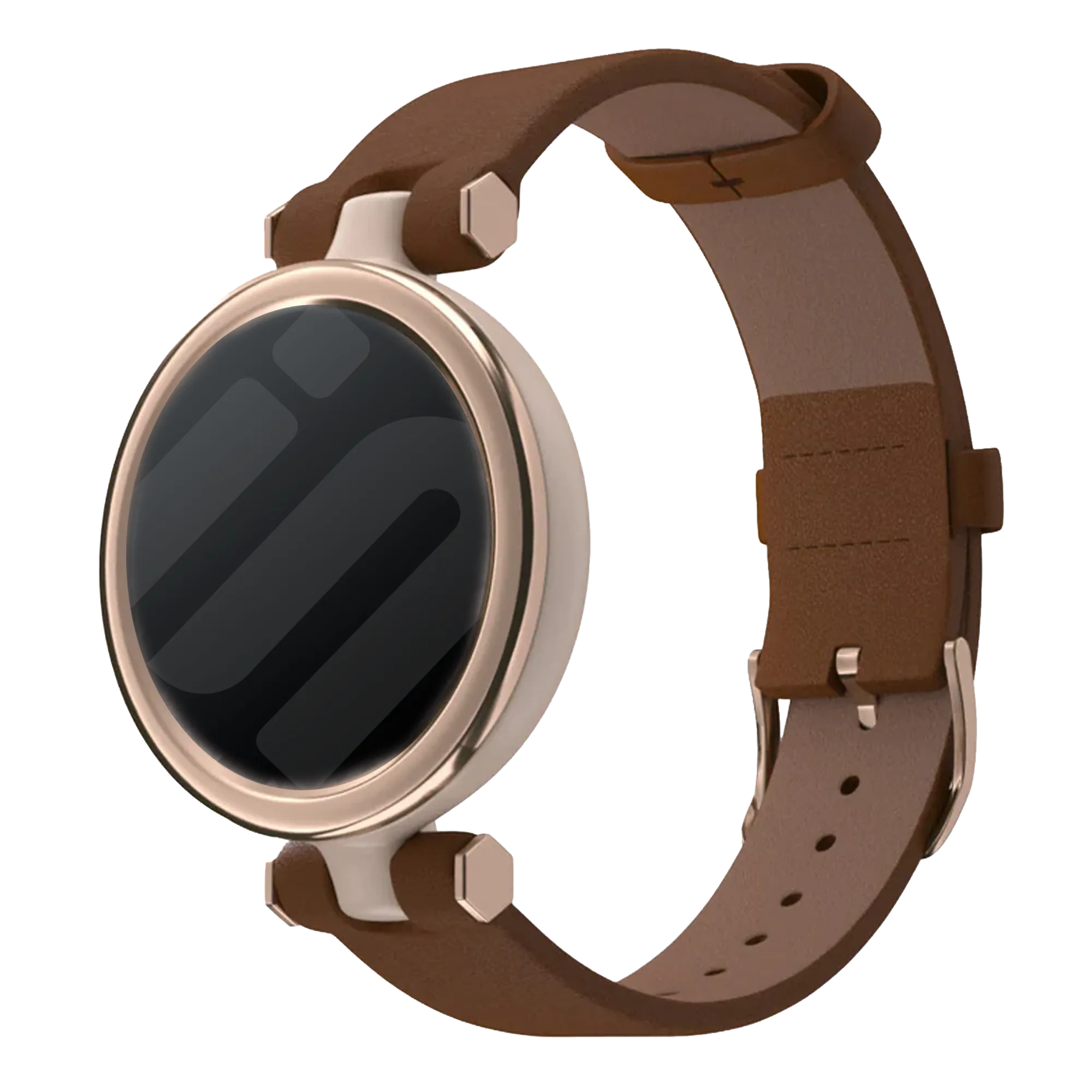 Garmin Lily leren bandje (bruin)