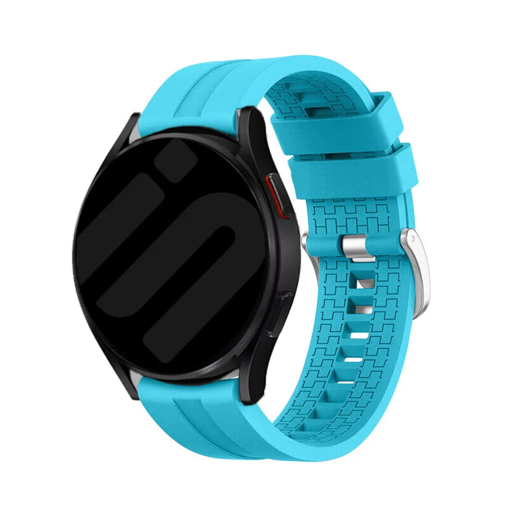 Gard Pro Health Smartwatch 3 - 48mm Silicone Strap 'Extreme' (Light Blue)