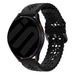 Amazfit Active siliconen bandje met patroon (zwart)