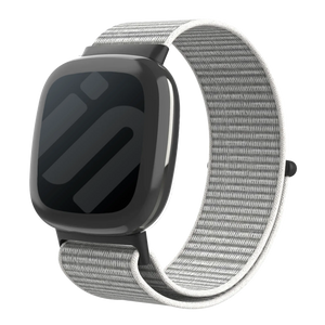 Fitbit Sense 2 nylon bandje (zeeschelp)