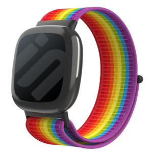 Fitbit Sense 2 Nylon Strap (Rainbow)
