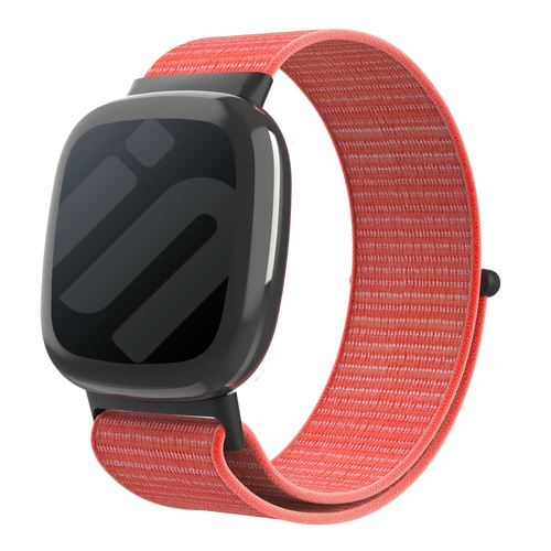 Fitbit Sense 2 Nylon Strap (Orange)