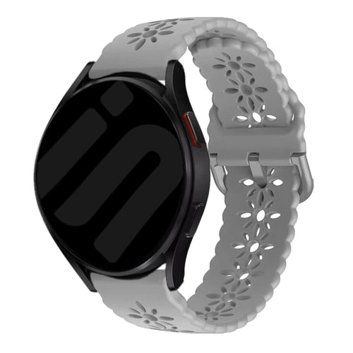 Amazfit Active 2 Patterned Silicone Strap (Grey)