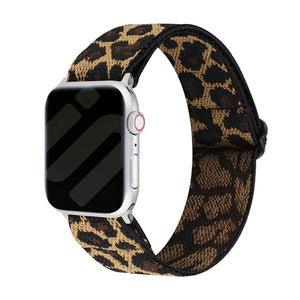 Apple Watch elastisch bandje (leopard)
