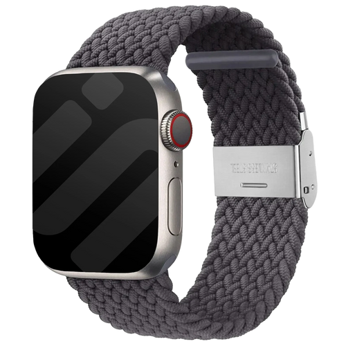 Apple Watch gevlochten bandje (space grey)