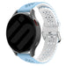 Coros Apex 42mm Patterned Silicone Strap (Light Blue/White)