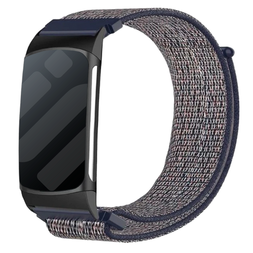 Fitbit Charge 5 nylon bandje (blauw)