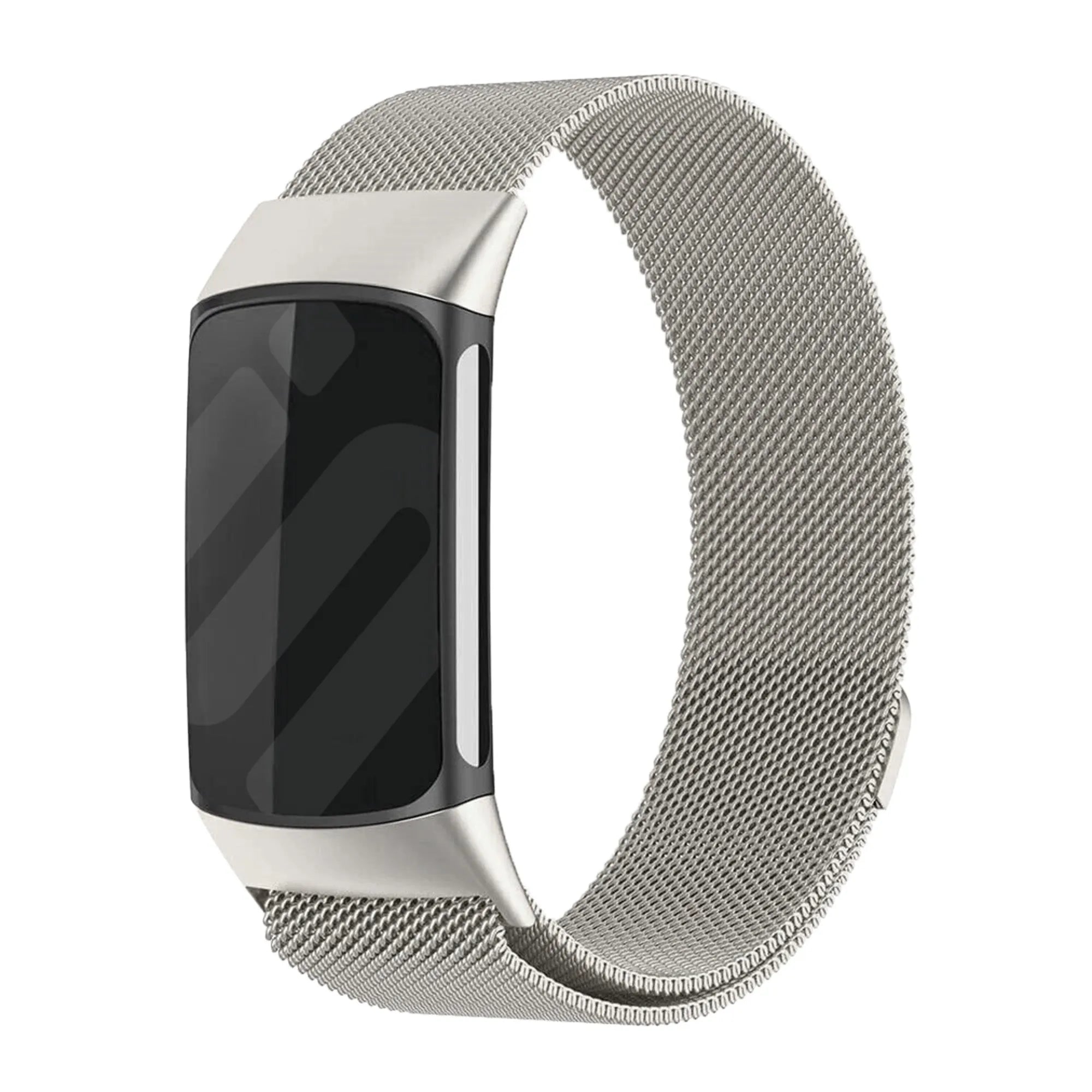 Fitbit Charge 6 Milanese band (sterrenlicht)
