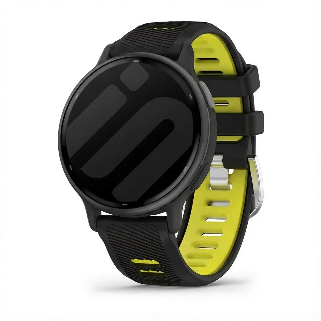 Garmin  Vivoactive 5 sport gesp bandje (zwart/geel)