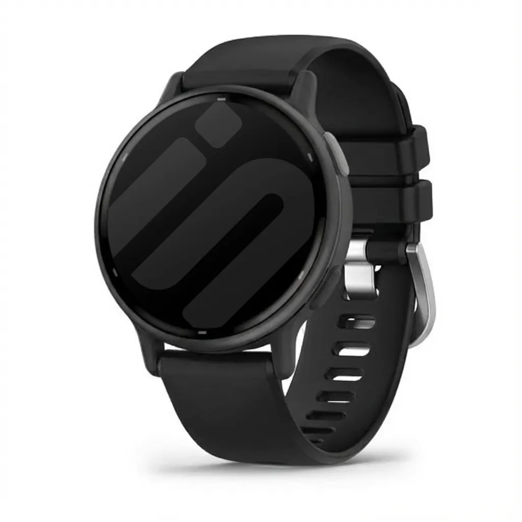 Garmin Vivoactive 5 siliconen classic bandje (zwart) 