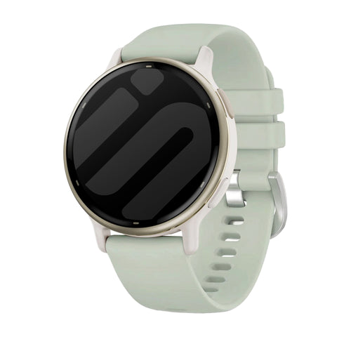 Garmin Vivoactive 5 siliconen classic bandje (lichtgroen)