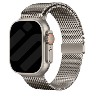 Apple Watch Ultra Modern Milanese Strap (Titanium)