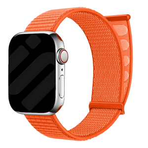 Apple Watch nylon loop bandje (oranje)